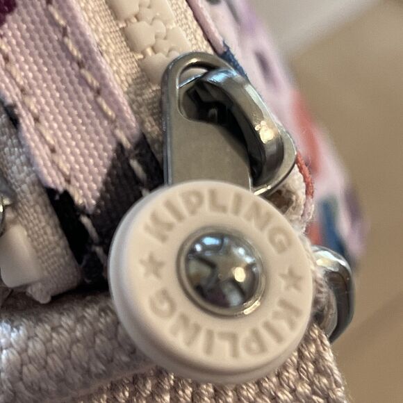 KIPLING Annabelle Blue Dab Dab Crossbody Bag Handbag Purse Looks New - Picture 9 of 15